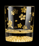 Golden Rock Glass (with Sengoku Warlord family crest) in Kanazawa, JAPAN - Kurumira Shop