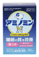 AminoMin N Sleep Quality Enhancer with GABA 30 Sticks Made in JAPAN Pharma Foods