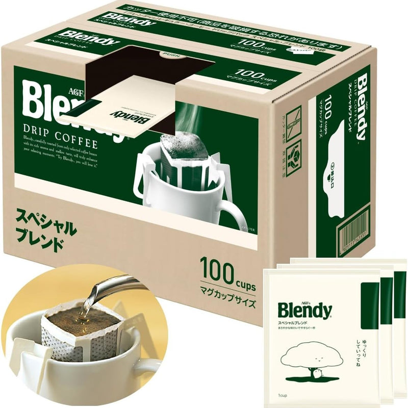 100 Cups of Perfection: AGF Blendy Special Blend Coffee - Shop Now!