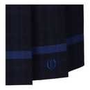 Summer School Pleated Skirt Navy Check Cool Lightweight - KANKO GLOBAL