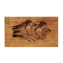 Rakugan Wooden Mold Art Frame – Iris Flower Japanese Décor - Kurumira Shop