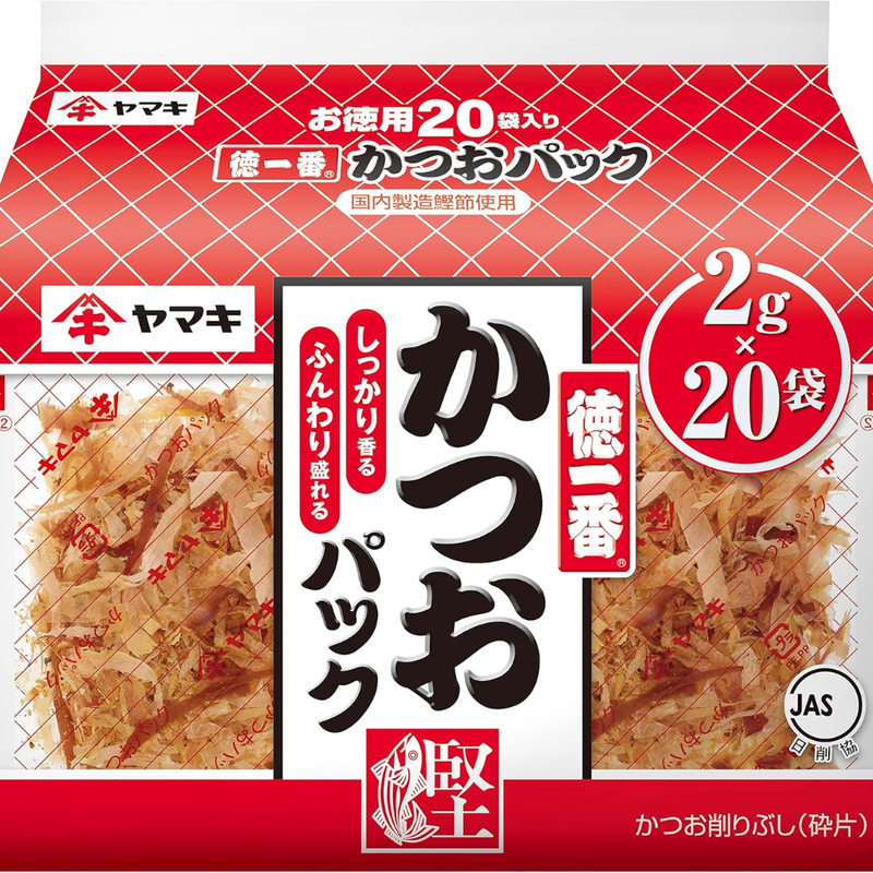 Yamaki Toku Ichiban Bonito Flakes Pack 2g×20p ×5pcs – Made in JAPAN - Tokyo Sakura Mall