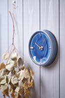 GLAZED CLOCK Ceramic Clock Handmade Tajimi Gifu Send from Japan - Kurumira Shop