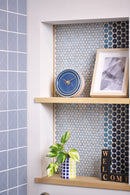 GLAZED CLOCK Ceramic Clock Handmade Tajimi Gifu Send from Japan - Kurumira Shop