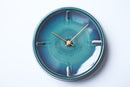 GLAZED CLOCK Ceramic Clock Handmade Tajimi Gifu Send from Japan - Kurumira Shop