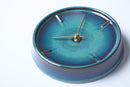 GLAZED CLOCK Ceramic Clock Handmade Tajimi Gifu Send from Japan - Kurumira Shop