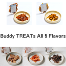 Buddy TREATs All 5 Flavors Jerky Variety Pack 90g Dog Treats - Buddy FOOD