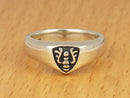 Emblem Rings in Black & White for Men, Women & Boys - Kurumira Shop