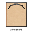 Gluaire Black Jersey Frame – UV Acrylic, Hanger, 915x783mm - Aluna-frame