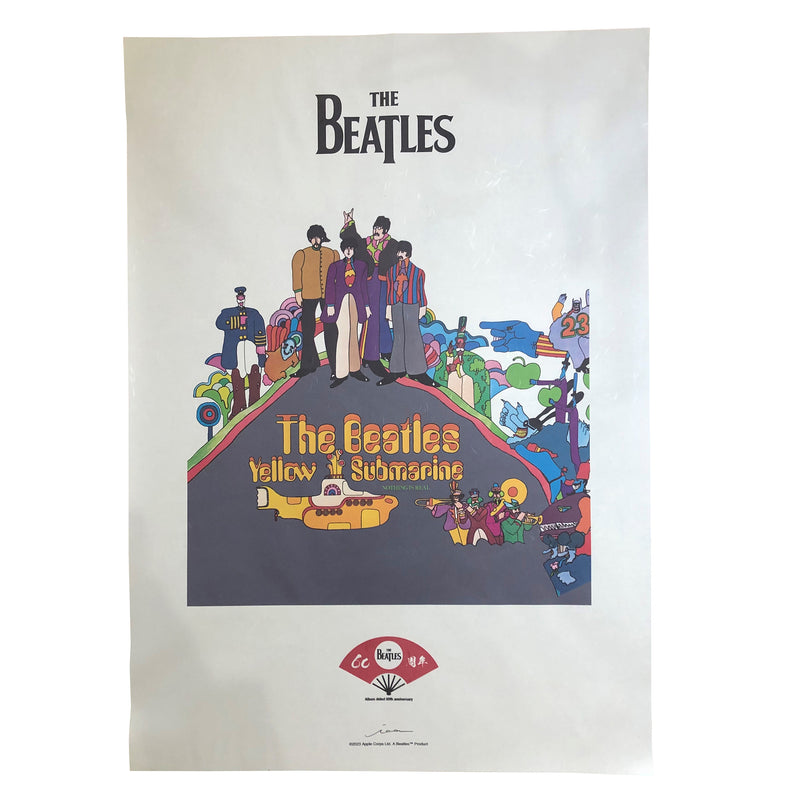 Echizen Washi Poster, 15 Designs - The Beatles × Japanese Traditional Crafts