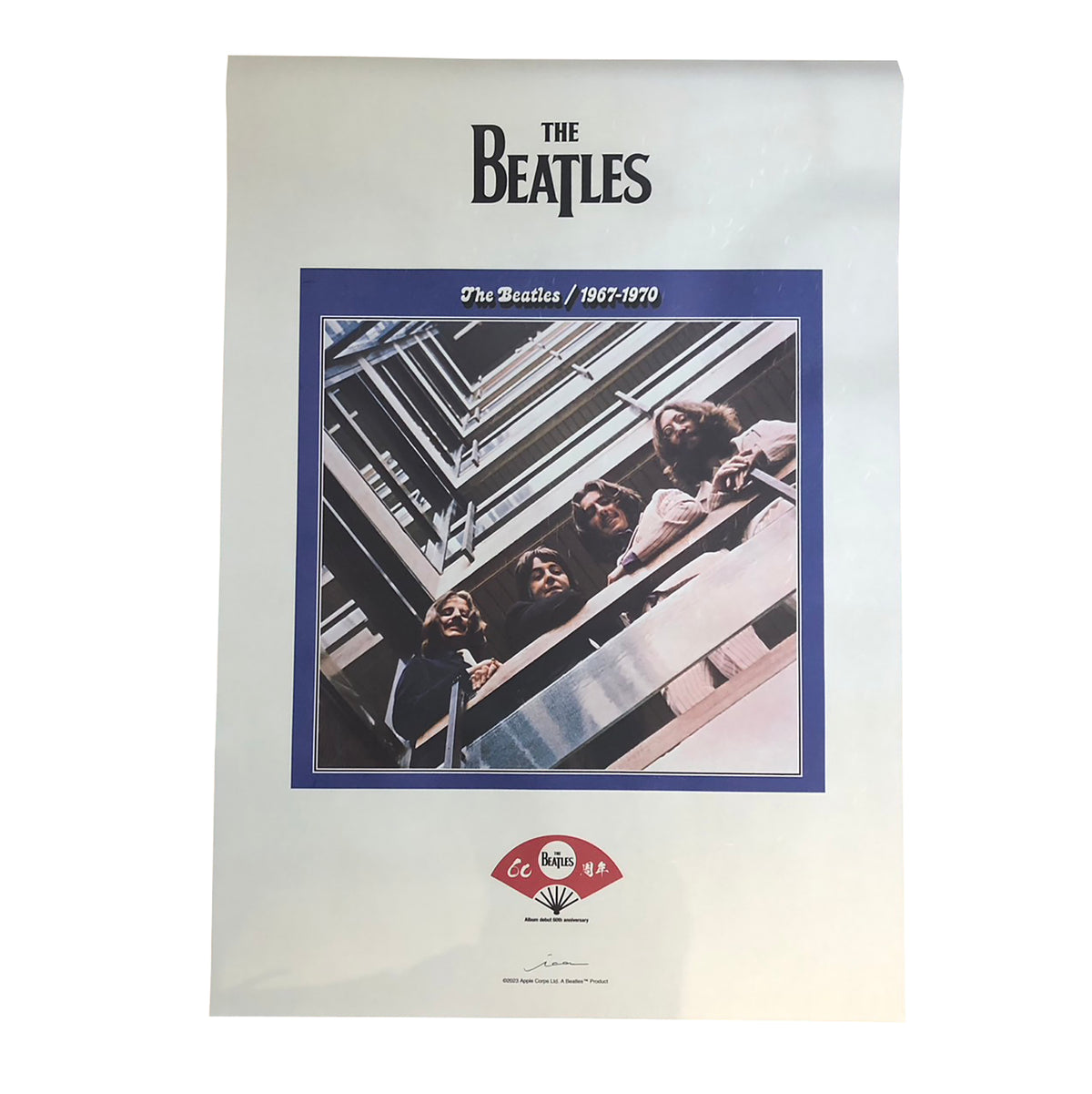 Echizen Washi Poster, 15 Designs - The Beatles × Japanese Traditional