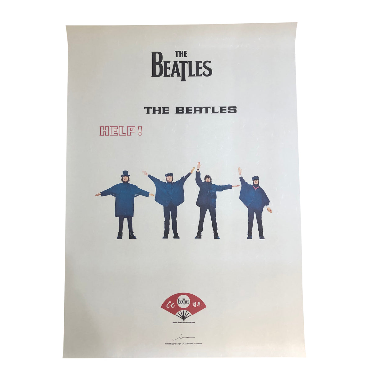 Echizen Washi Poster, 15 Designs - The Beatles × Japanese Traditional