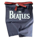 Bushu Indigo-dyed Apron with Original Logo – The Beatles × Japanese Traditional