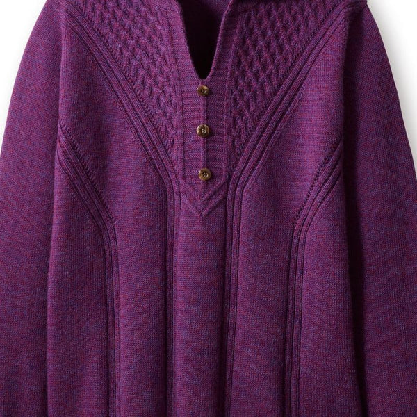 KIGOKOCHI Skipper knit with collar 100% wool For Women Japan