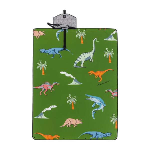 Mood Rug Dinos “Dinosaurs and Fukui” Playful Heritage Mat - Spoon&Sugar