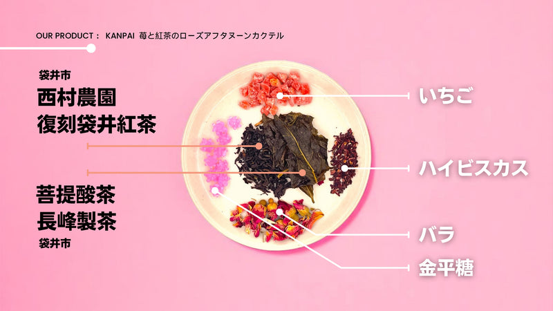 “KANPAI” DIY Tea Cocktail Kit - Infuse Spirits with Japanese Tea - Shizuoka City