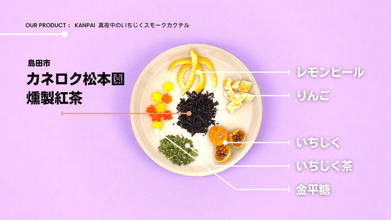 “KANPAI” DIY Tea Cocktail Kit - Infuse Spirits with Japanese Tea - Shizuoka City