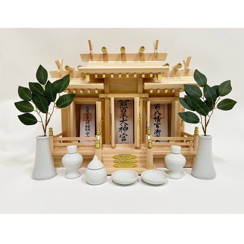 Ryukyu Kanpo Pharmacy Shrine Altar and Offering Set Okinawa Japan