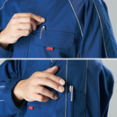 Unisex Work Blouson with Reflective Shoulder Strips - KANKO GLOBAL