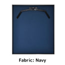 Gluaire Black Jersey Frame – UV Acrylic, Hanger, 915x783mm - Aluna-frame