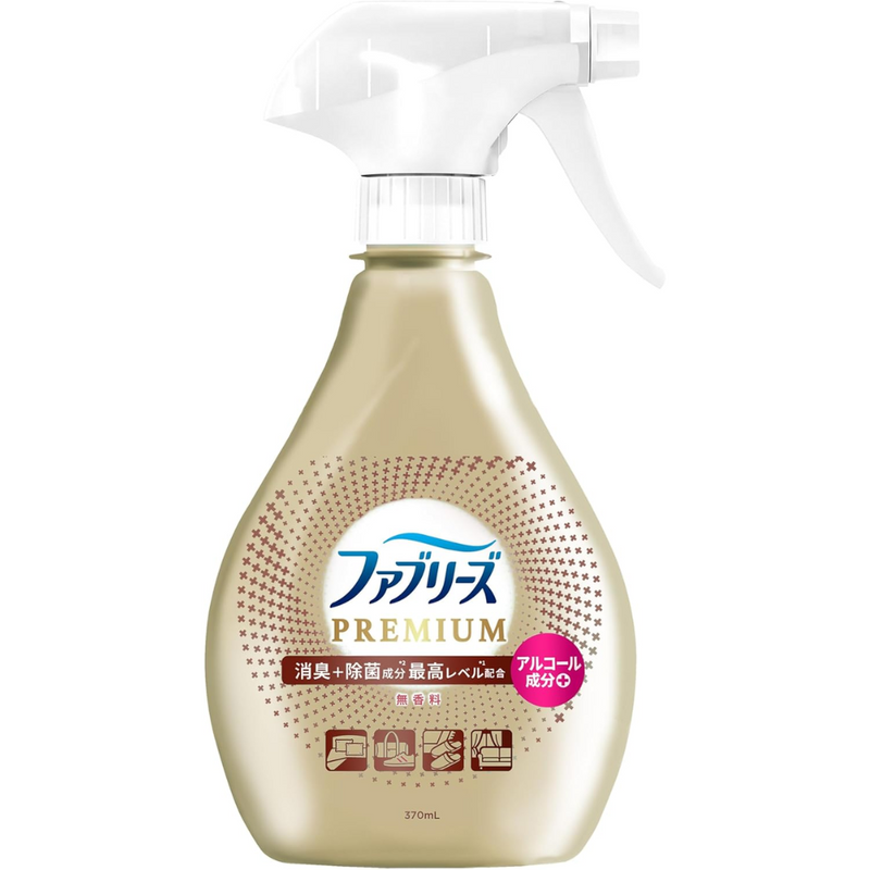 Febreze Premium Fabric Spray Unscented 370ml Max Deodorizing & Sanitiz