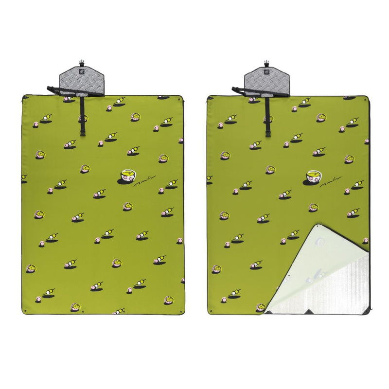 Mood Rug Spring “Flowers and Dango” Cheerful Picnic Mat - Spoon&Sugar