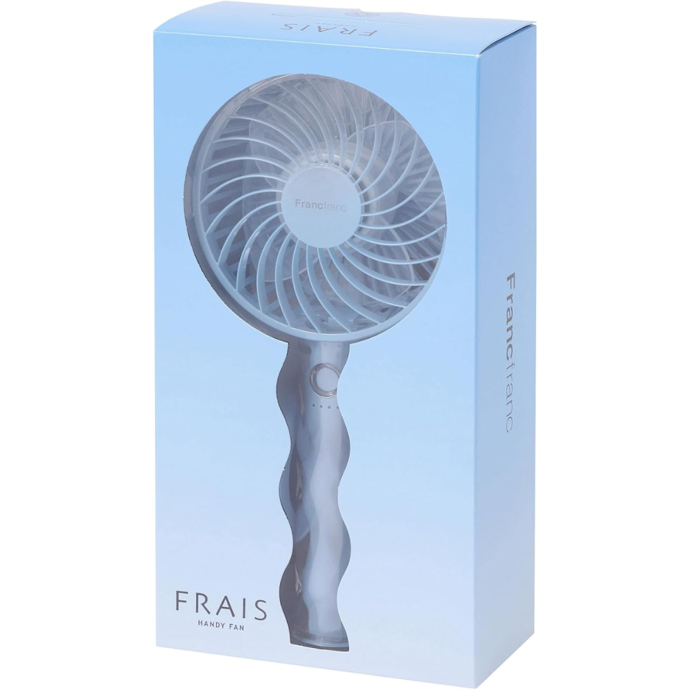 FROMSUMMER+PHOTOBOOK＆ハンディファン+2025メンシプキット Francfranc Handy Fan 2025 Model Blue USB Type-C – Made in JAPAN - Toky