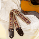 Cute Colorful Guitar Strap Adjustable Handmade Design - Kawasaki City Store