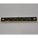 Cl100-1/2H Copper and Nickel-plated Earth Bar (160mm/20mm/4mm) Model No: H20-10 (10pcs) - Kurumira Shop