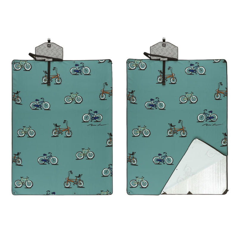 Mood Rug Bikes “Holiday and Bicycle” Refreshing Outdoor Mat - Spoon&Sugar