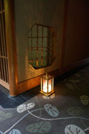 Japanese Traditional Pattern LED Lantern - Kaoru Andon - Kawasaki City Store