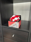 Box Flower Handmade Carnation Gift with Metal Craft - ten-field co.,ltd