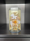 Japanese Modern Artificial Flower Decor with Kimono Fabric - ten-field co.,ltd