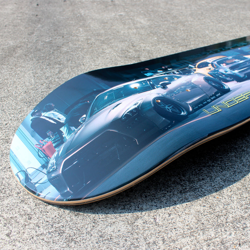 Japanese Artist Designed Skateboard Deck, Canadian Maple - Shizuoka City