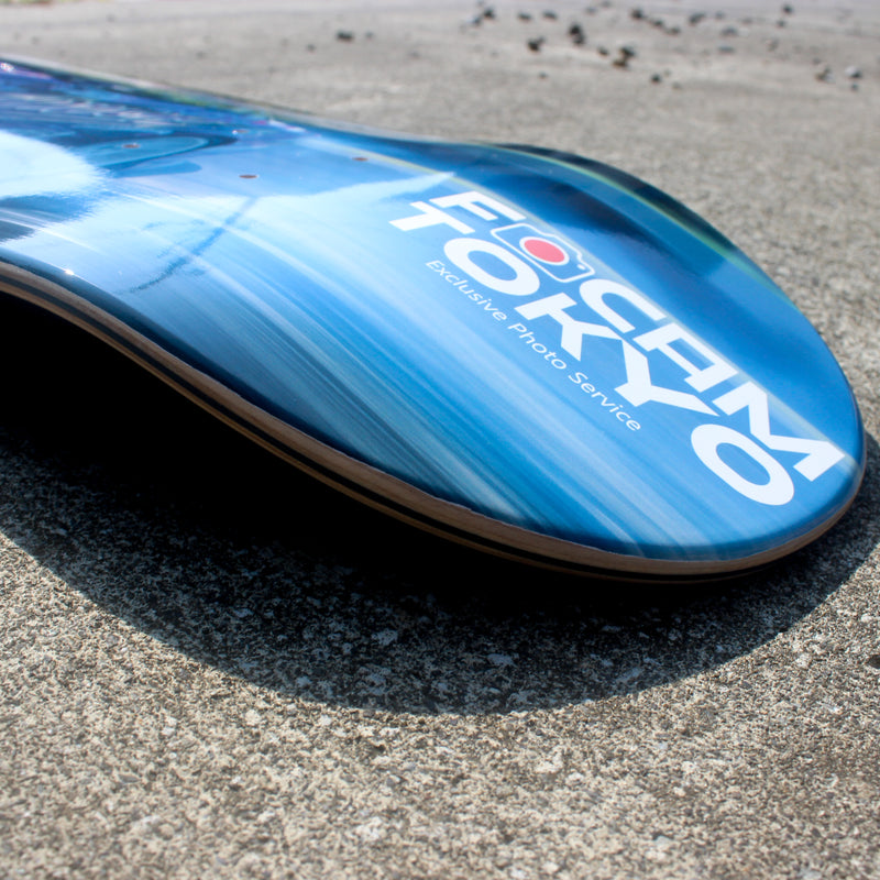 Japanese Artist Designed Skateboard Deck, Canadian Maple - Shizuoka City