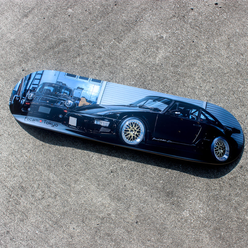 Japanese Artist Designed Skateboard Deck, Canadian Maple - Shizuoka City