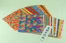 Yuzen Chiyogami Paper 15 x 15 cm -Yuzen and Folk Art Washi 32 papers set- Kurumira Shop