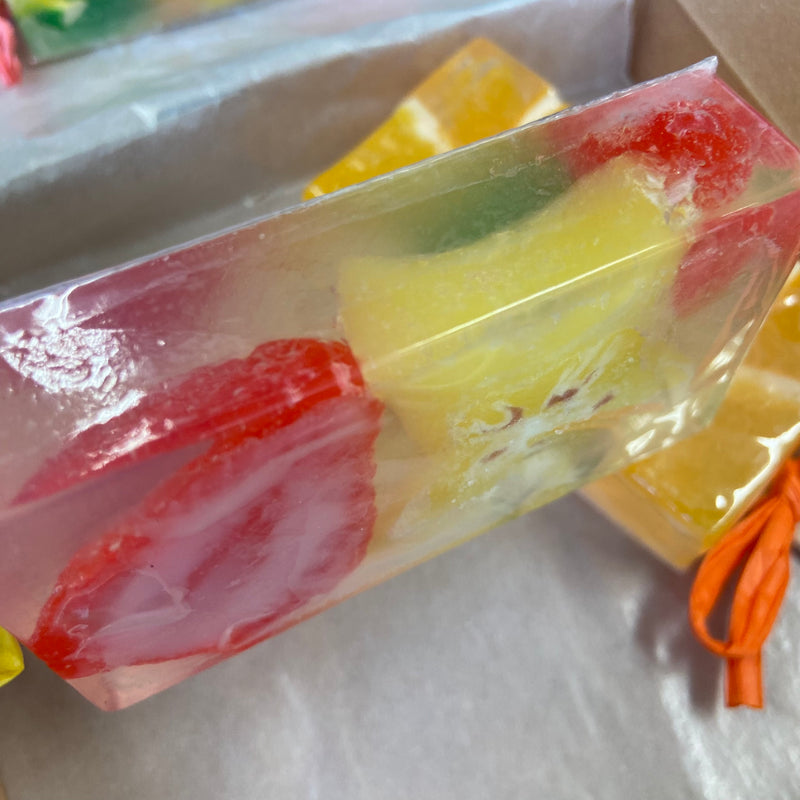 Jabón en barra de caramelo de frutas Cítricos Naranja Japan Craze Shop 