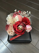 Japanese Modern Floral Hair Ornament & Interior Display - ten-field co.,ltd