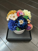 Japanese Modern Floral Hair Ornament & Interior Display - ten-field co.,ltd