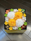 Box Flower Handmade Carnation Gift with Metal Craft - ten-field co.,ltd