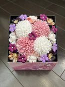 Box Flower Handmade Carnation Gift with Metal Craft - ten-field co.,ltd