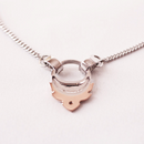 Pt900/K18PG Diamond 0.20ct 50cm Pendant Necklace - YUUKI JEWELLERY JAPAN