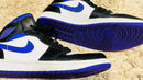 Special Sale! Genuine NIKE AIR JORDAN 1 MID BLACK / DARK IRIS-WHITE 28.5cm / US10.5 JAPAN