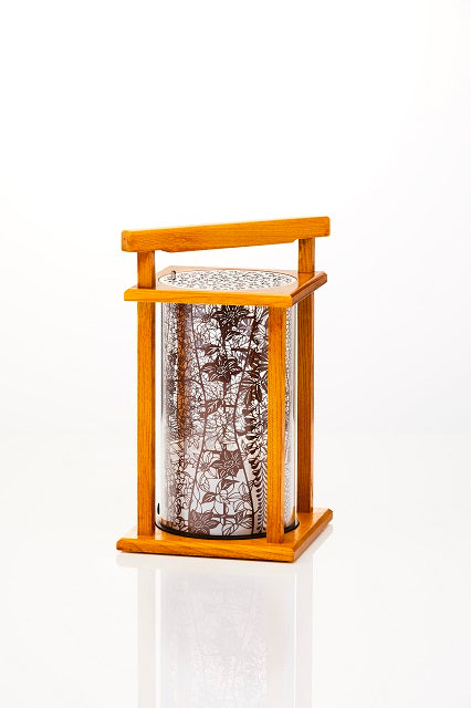 Japanese Traditional Pattern LED Lantern - Kaoru Andon - Kawasaki City Store