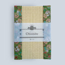 Decorative Tatami "Oitemite" Medium (15 x 22 cm) with Kyoto Nishijin gold brocade woven edge JAPAN - Kurumira Shop