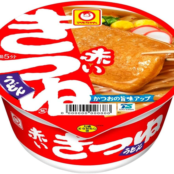Maruchan Red Kitsune Instant Udon 96g x 12 Packs Made in Japan - Tokyo