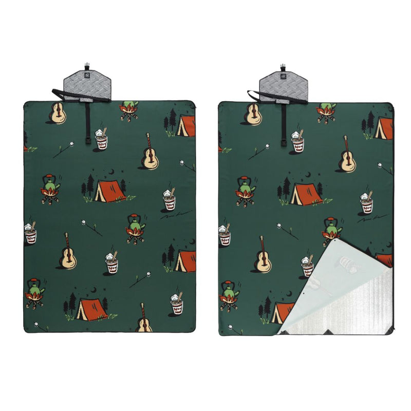 Mood Rug Solo-Camp “Me and Ramen” Cozy Outdoor Mat - Spoon&Sugar