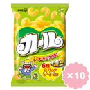 Meiji Karl Cheese Corn Puff Snack 64g Pack of 5 / 10 Box - Tokyo Sakura Mall