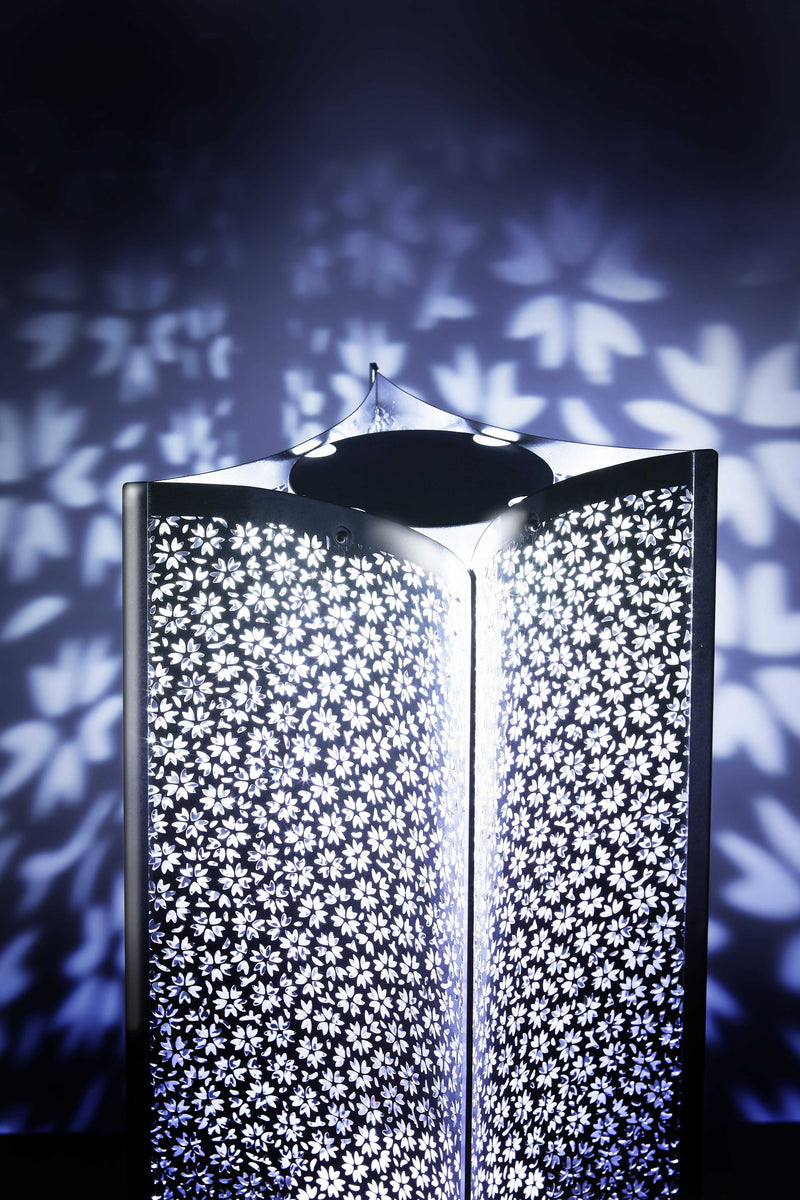 Miyabi Ise Katagami Metal Lamp with Shadow Art Home Decor - Kawasaki City Store